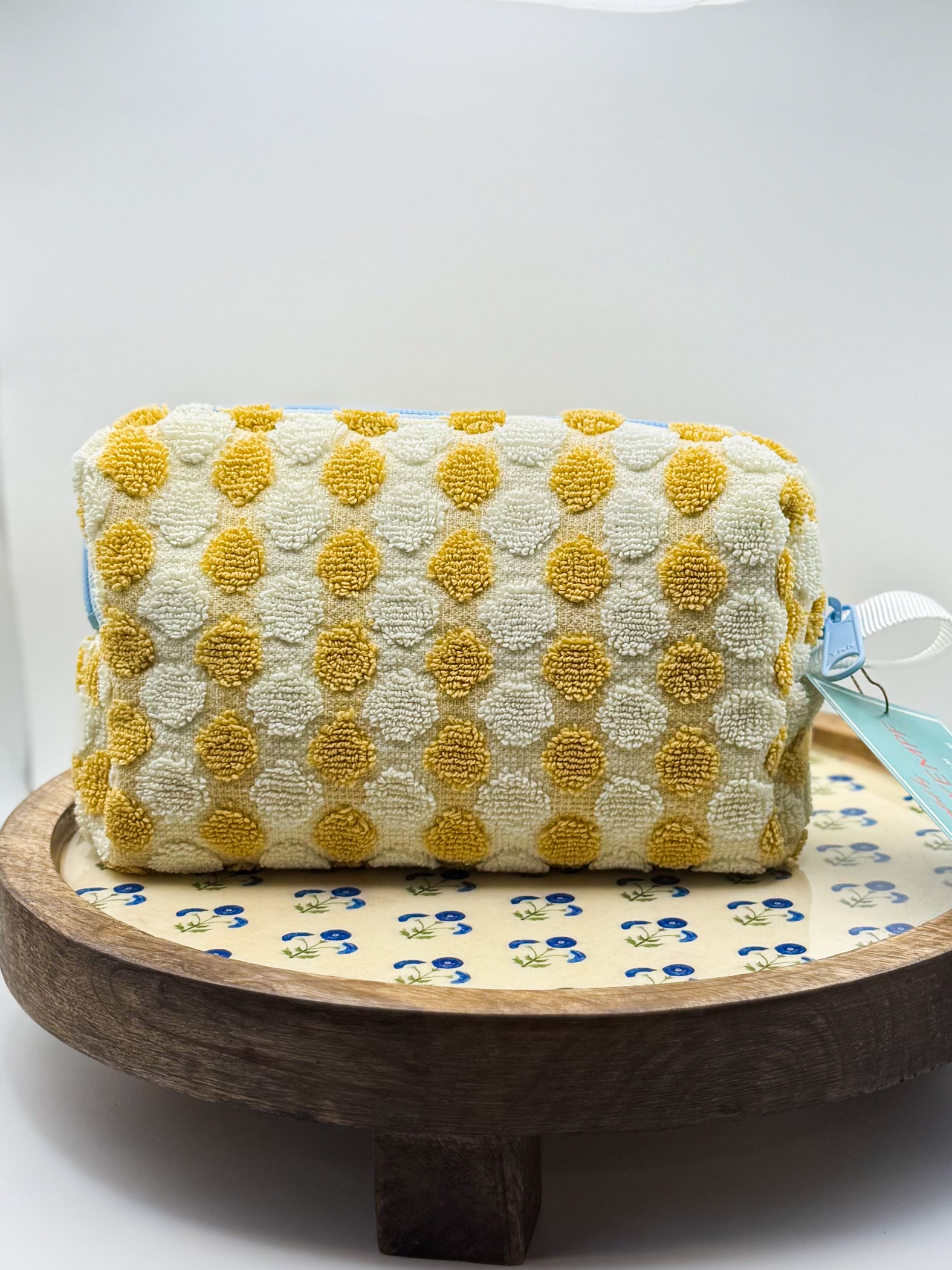 Up-cycled Zippered Towel Pouch (Small)