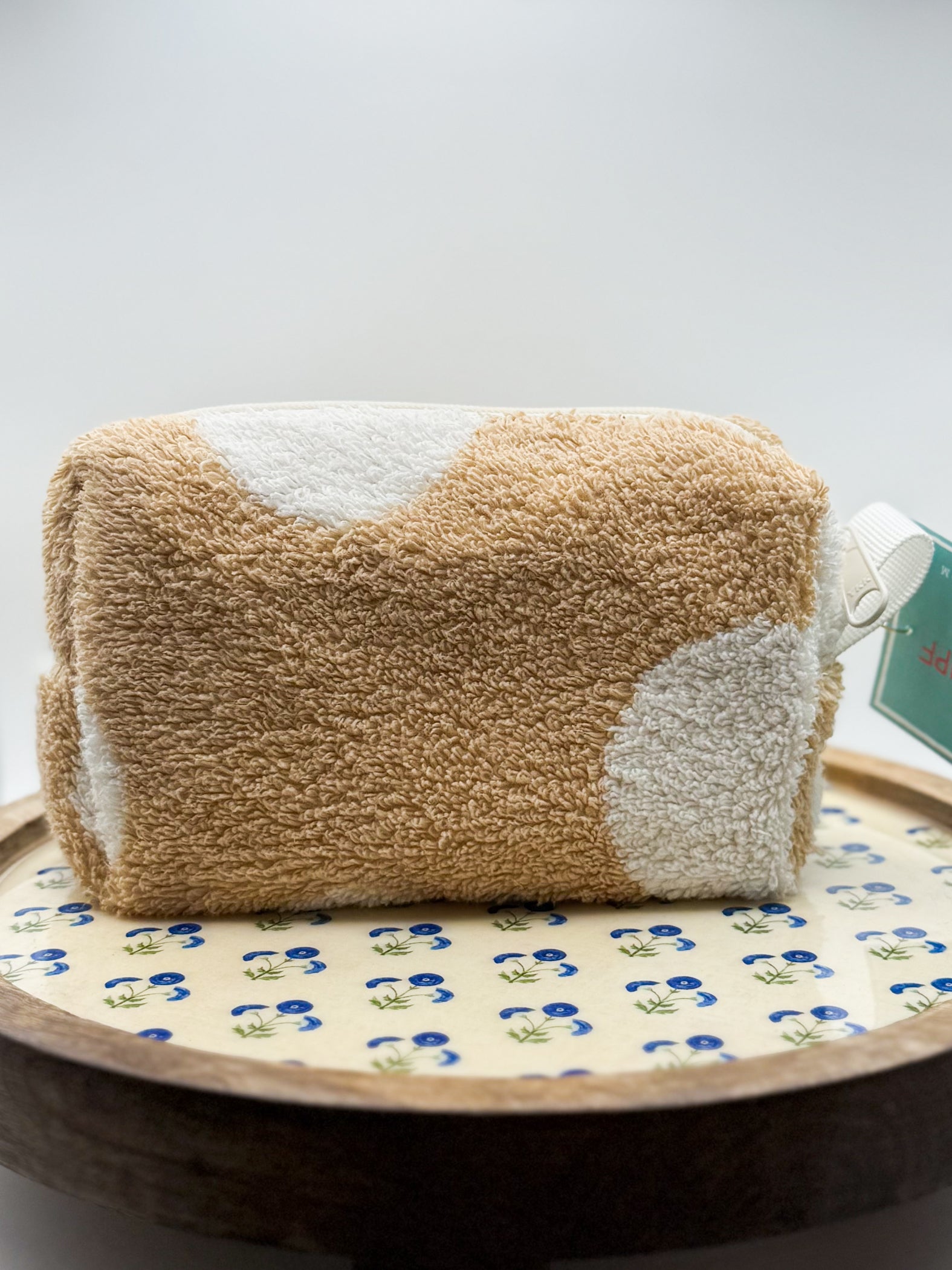 Up-cycled Zippered Towel Pouch (Small)