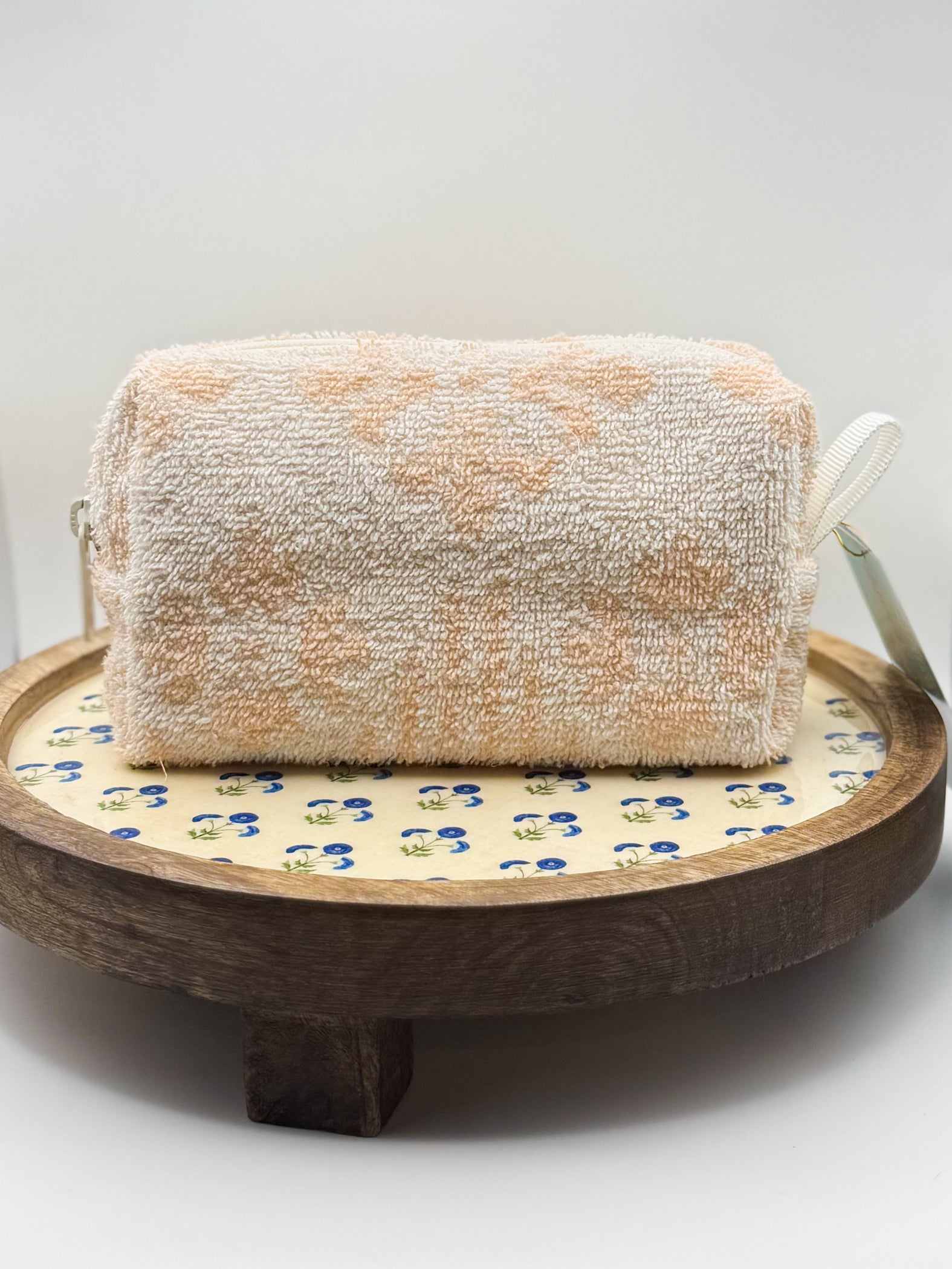 Up-cycled Zippered Towel Pouch (Small)
