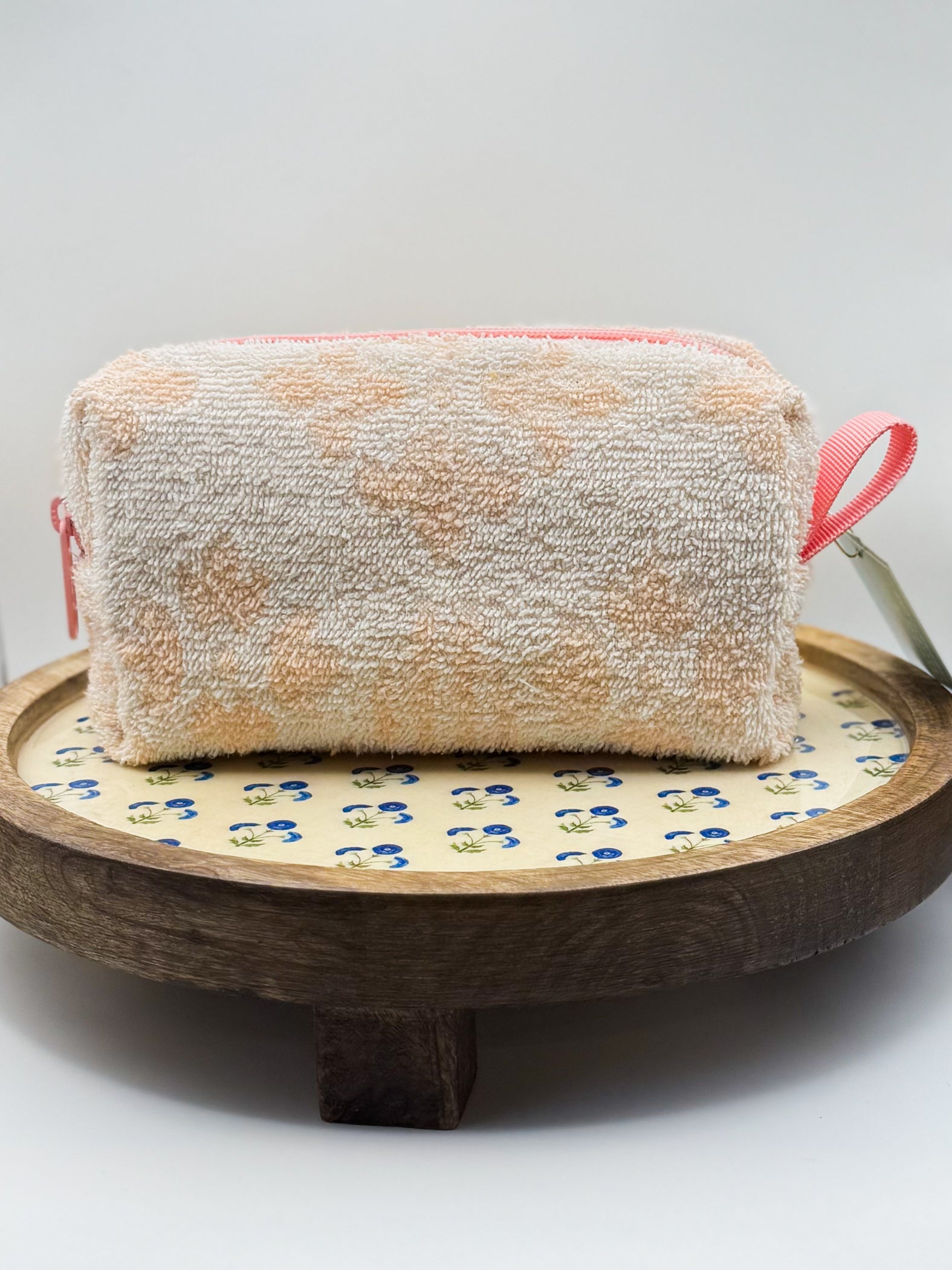 Up-cycled Zippered Towel Pouch (Small)