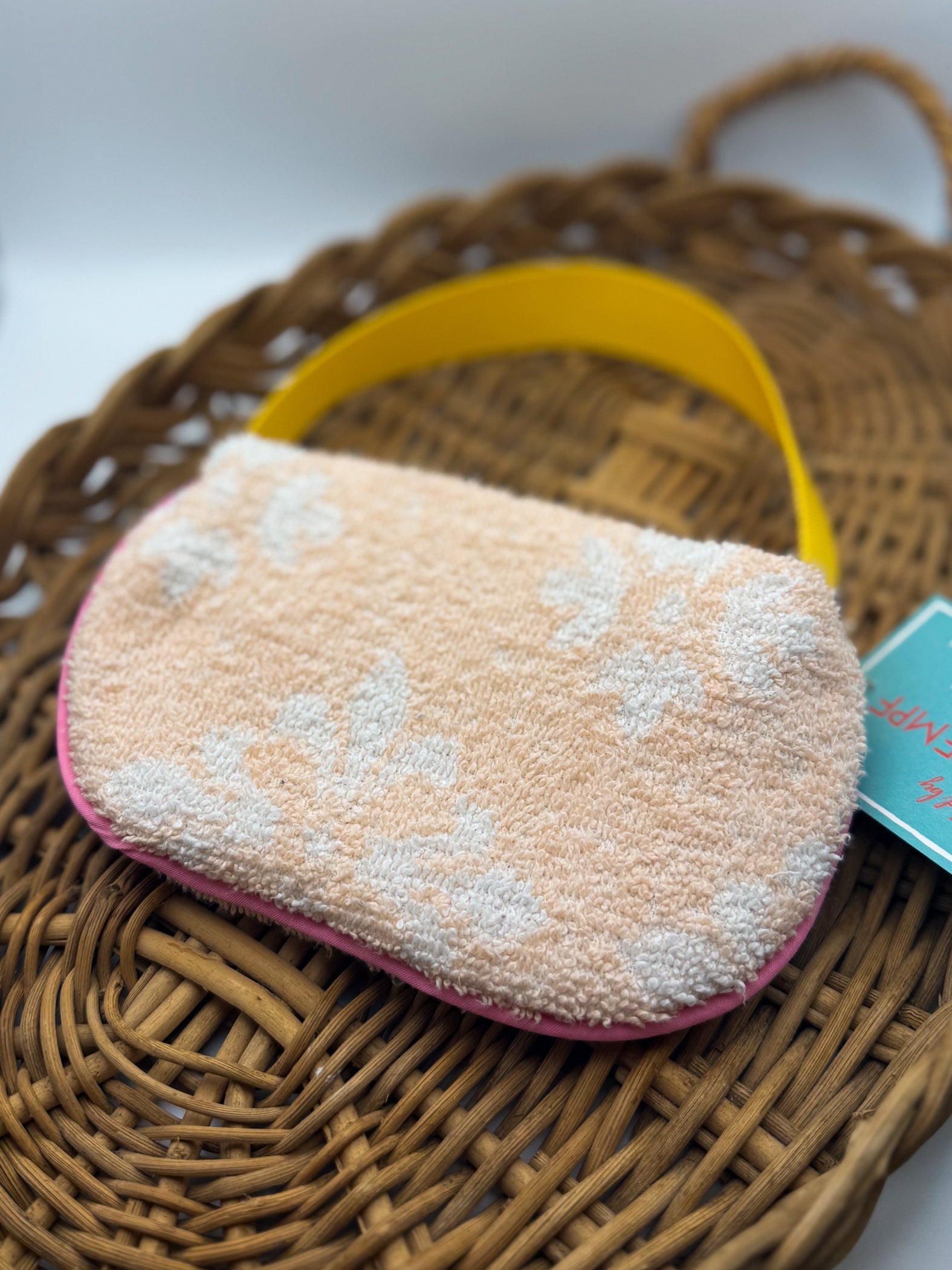 Vintage Towel Teeny Tiny Purse
