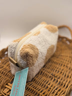 Up-cycled Zippered Towel Pouch (Small)