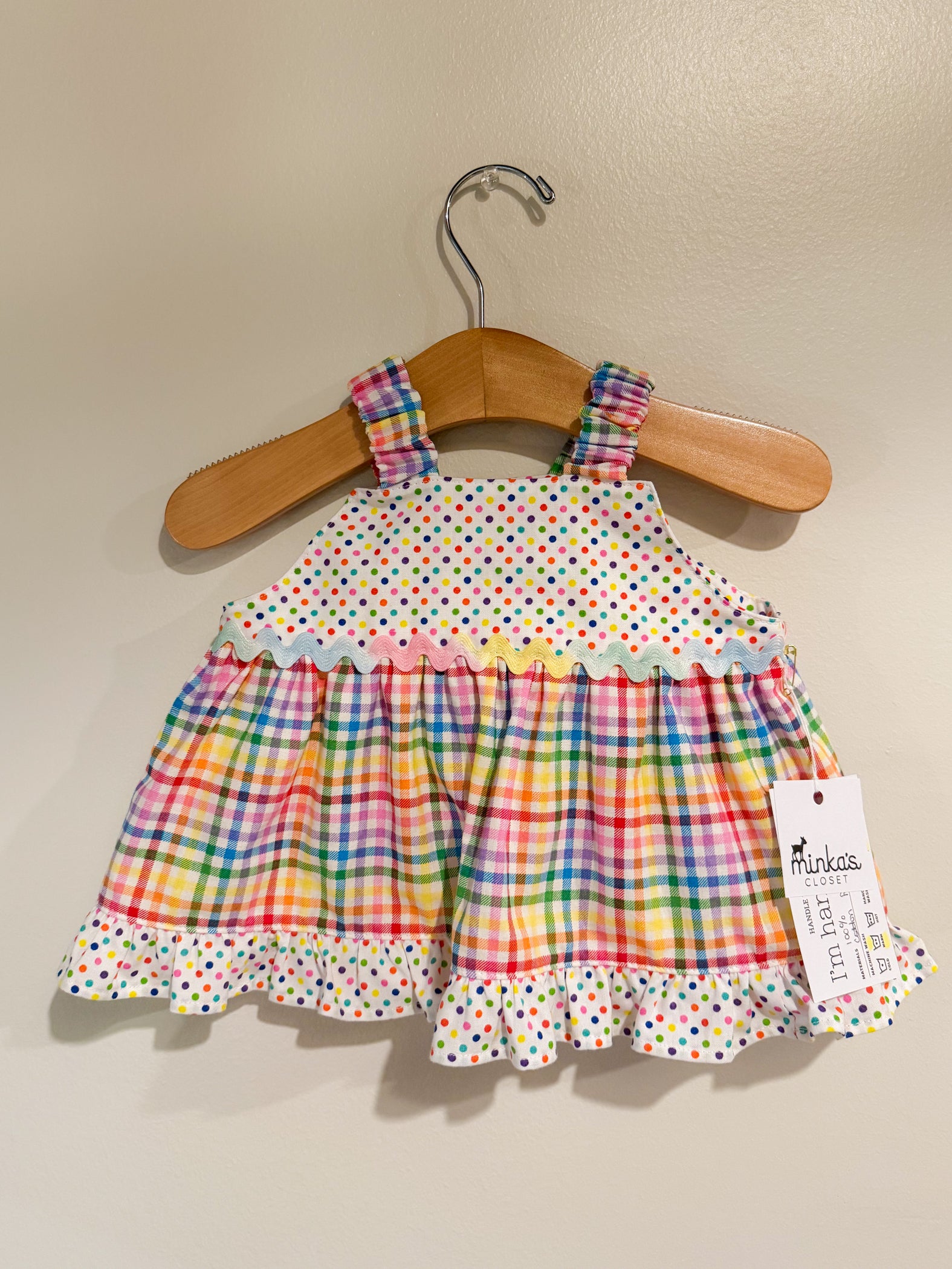 Elastic Tank Dress Set
