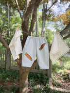 Fish Patchwork Barrel Leg Baby Pants (9-12m)