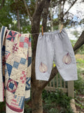 Onion Patchwork Barrel Leg Baby Pants (18-24m)