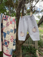 Onion Patchwork Barrel Leg Baby Pants (18-24m)