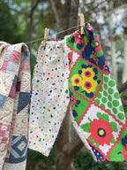 Confetti Patchwork Barrel Leg Baby Pants (18-24m)