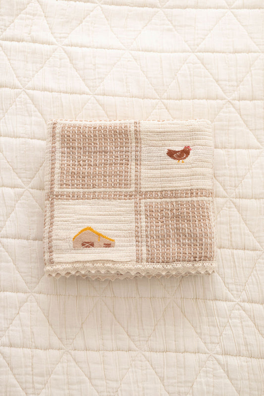Patchwork Blanket - Farm