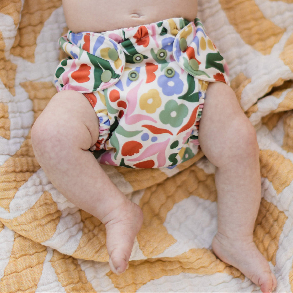 Waterproof Outer (+ Swim Diaper) - Jurassic Jungle