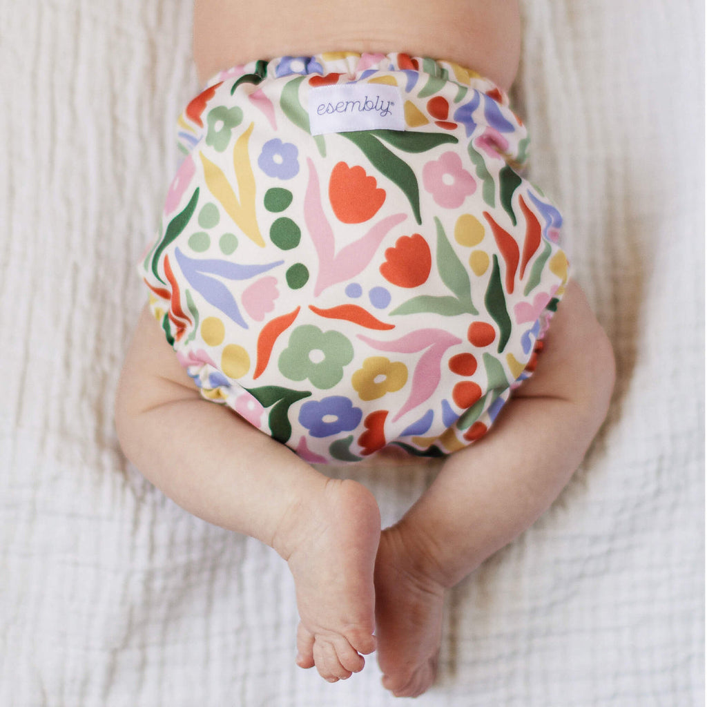 Waterproof Outer (+ Swim Diaper) - Jurassic Jungle