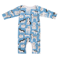 Long Sleeve Romper - Dog Parade