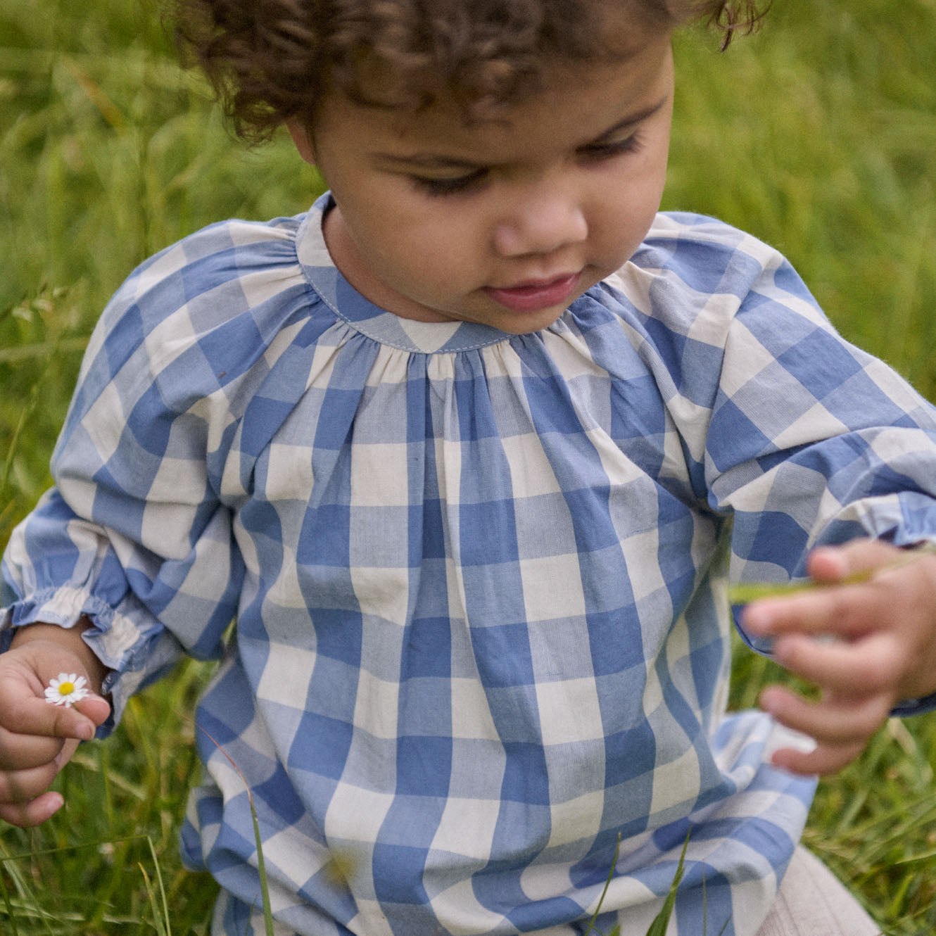 Gingham Meadow Bodysuit