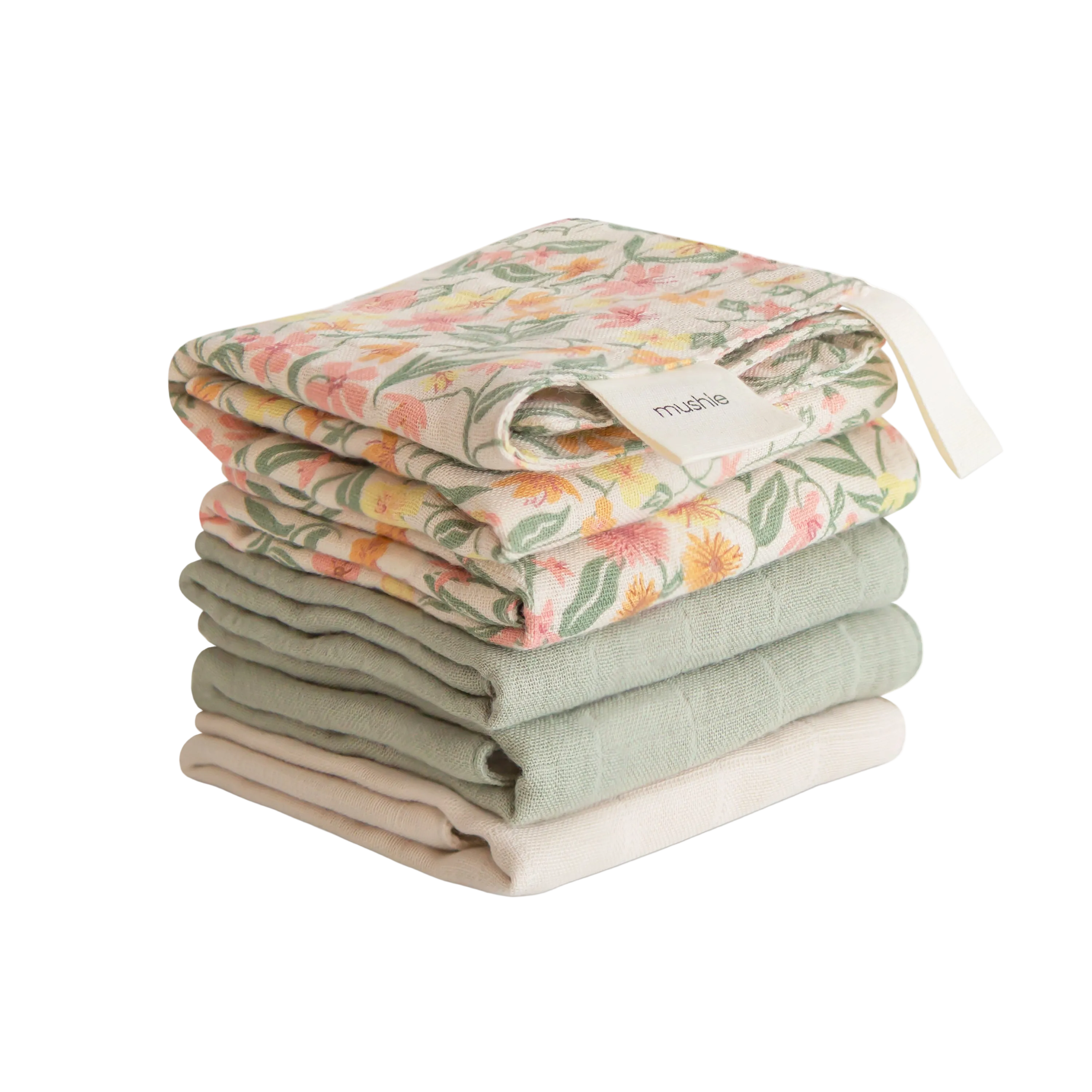 Muslin Cotton Washcloth 5-Pack