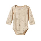 Cotton Long Sleeve Bodysuit