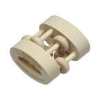 Natural Oval Bead Rattle