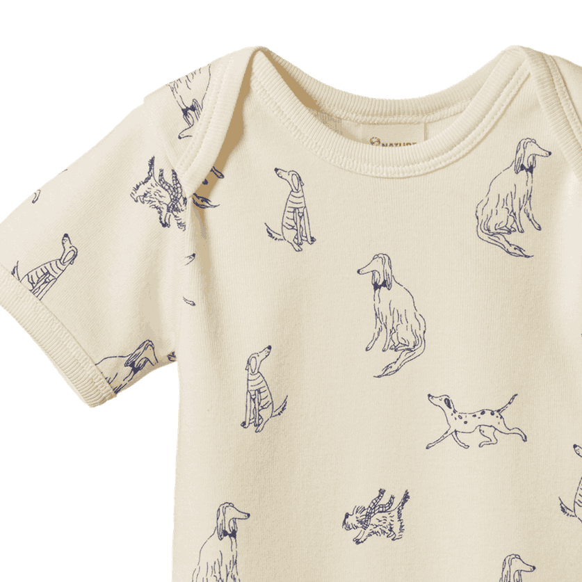 Cotton Short Sleeve Bodysuit
