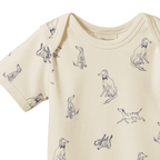 Cotton Short Sleeve Bodysuit