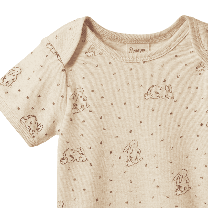 Cotton Short Sleeve Bodysuit