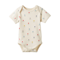Short Sleeve Bodysuit - Delphine Print