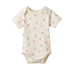 Short Sleeve Bodysuit - Delphine Print