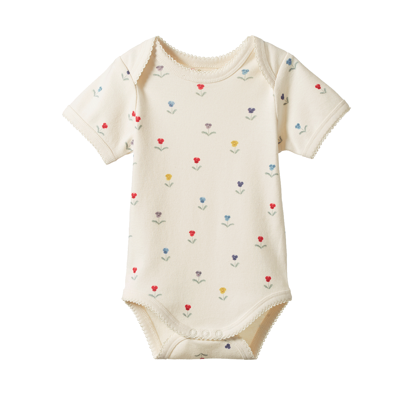 Short Sleeve Bodysuit - Delphine Print