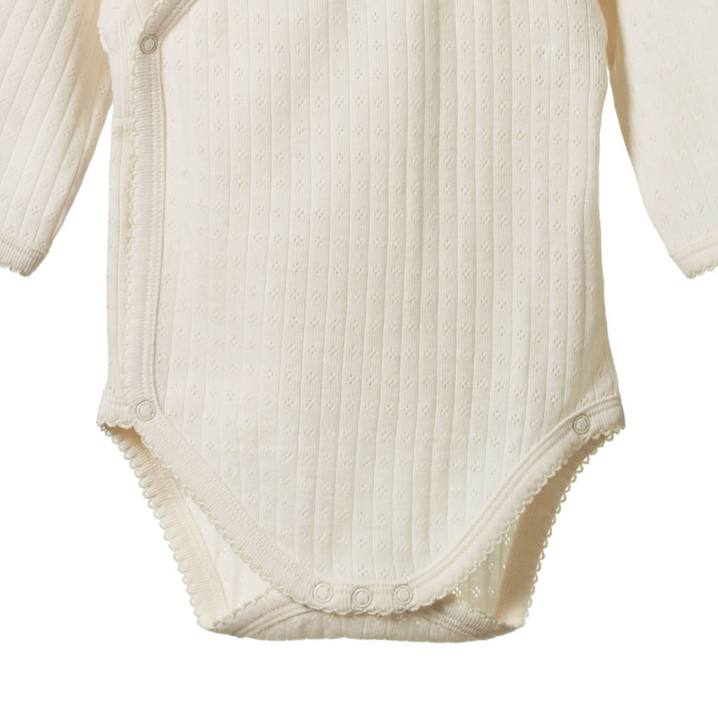 Pointelle Kimono Bodysuit