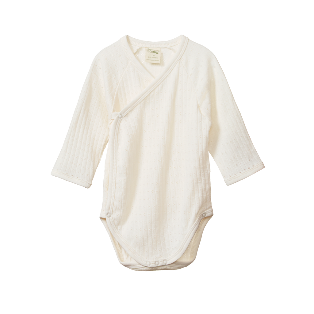 Pointelle Kimono Bodysuit