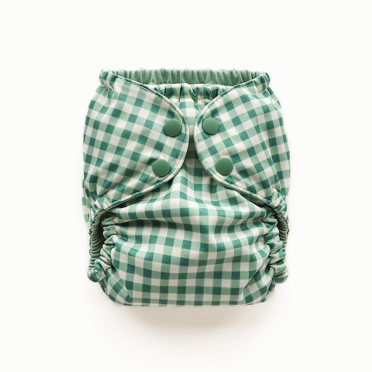 Waterproof Outer (+ Swim Diaper) - Verdant Gingham