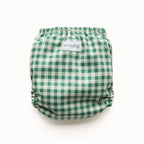 Waterproof Outer (+ Swim Diaper) - Verdant Gingham