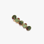 Green Olive Alligator Clip