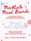 Mocktails & Mood Boards Party