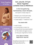Music Together Lullabies Class
