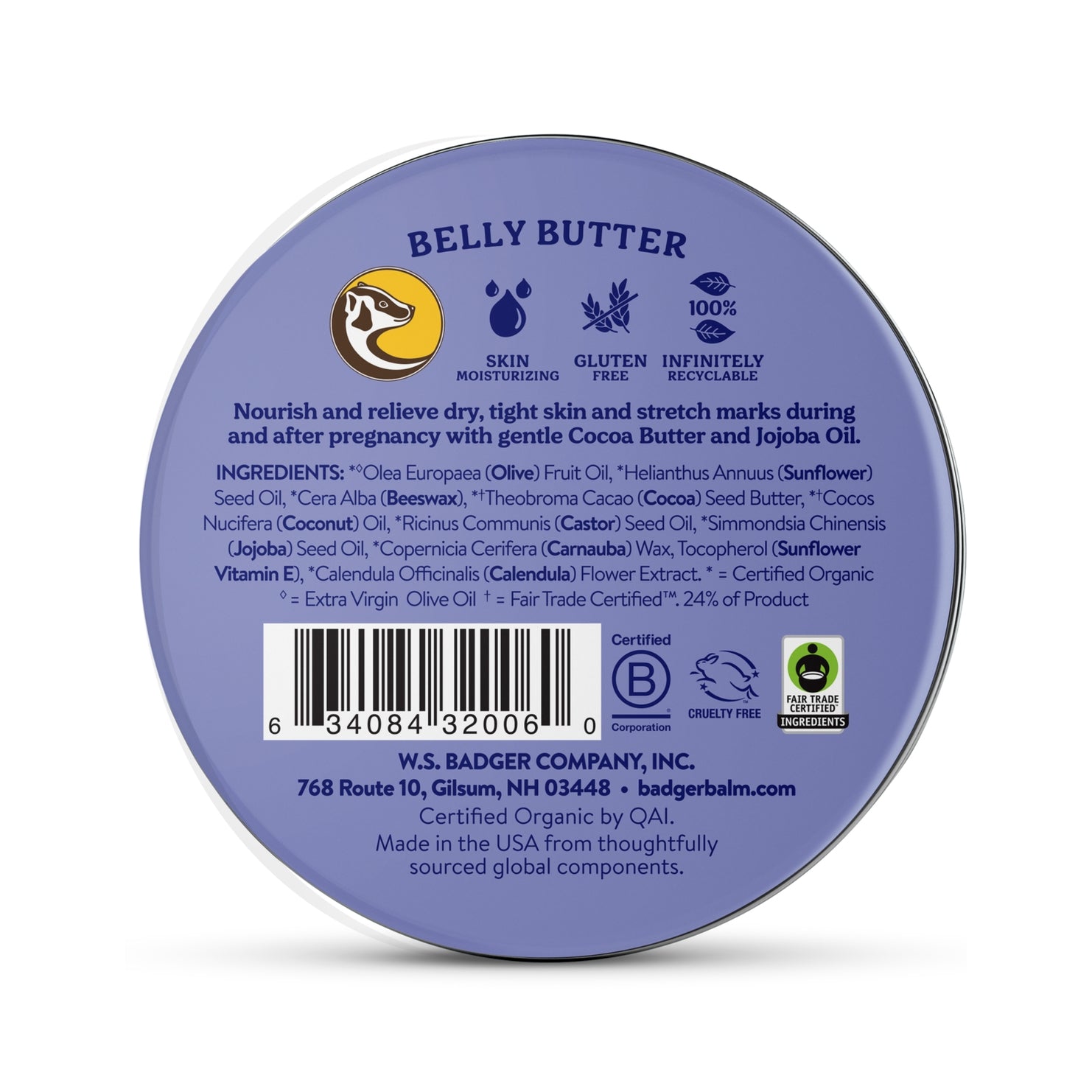 Badger Belly Butter