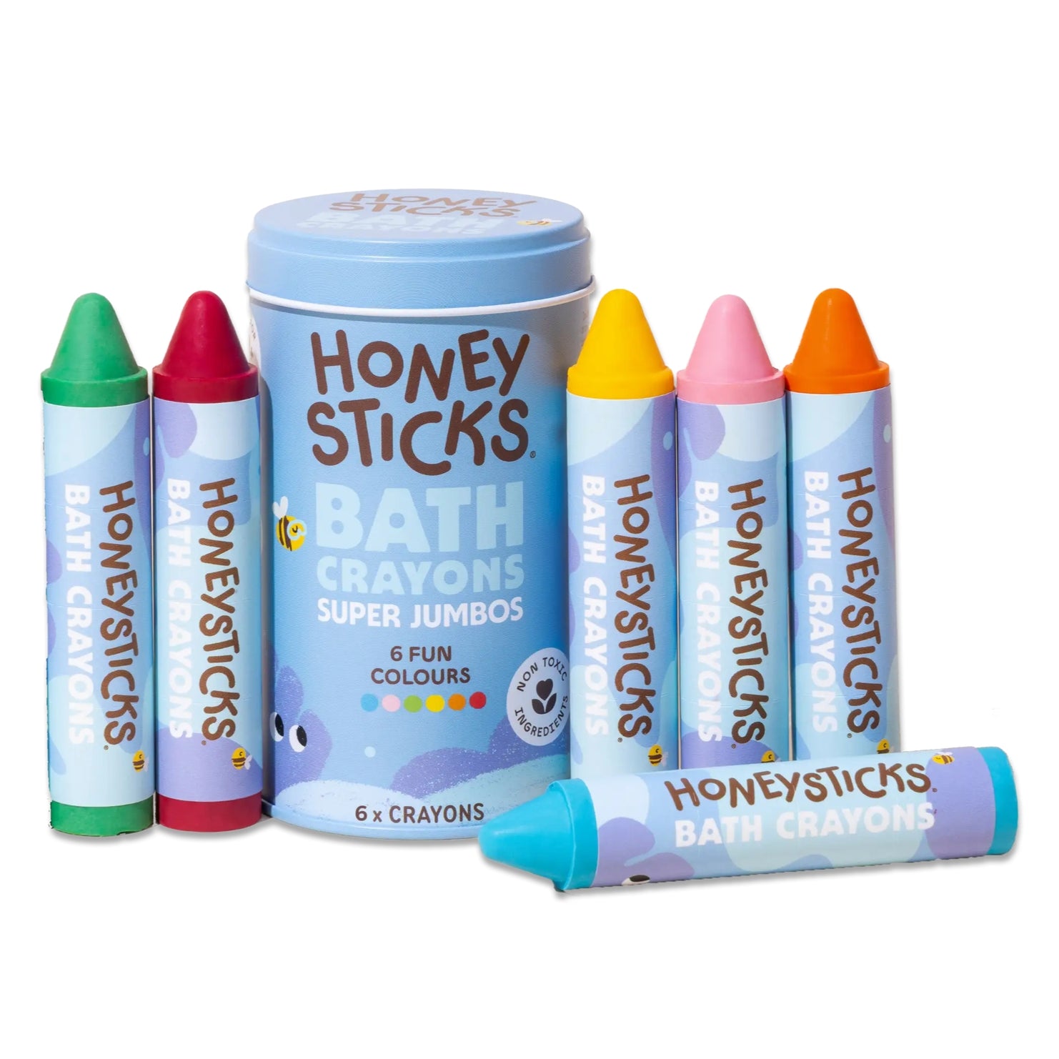 Super Jumbo Bath Crayons (6pk)
