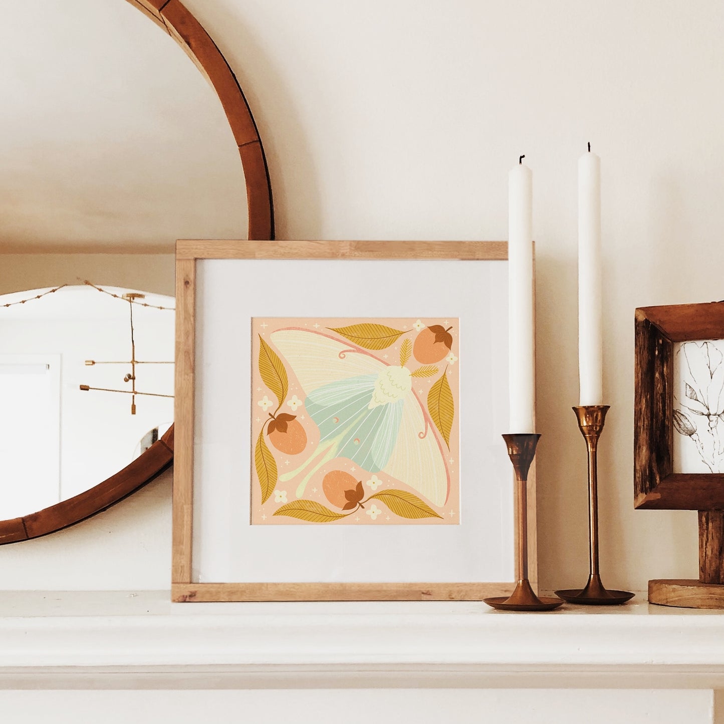 Luna Moth Art Print