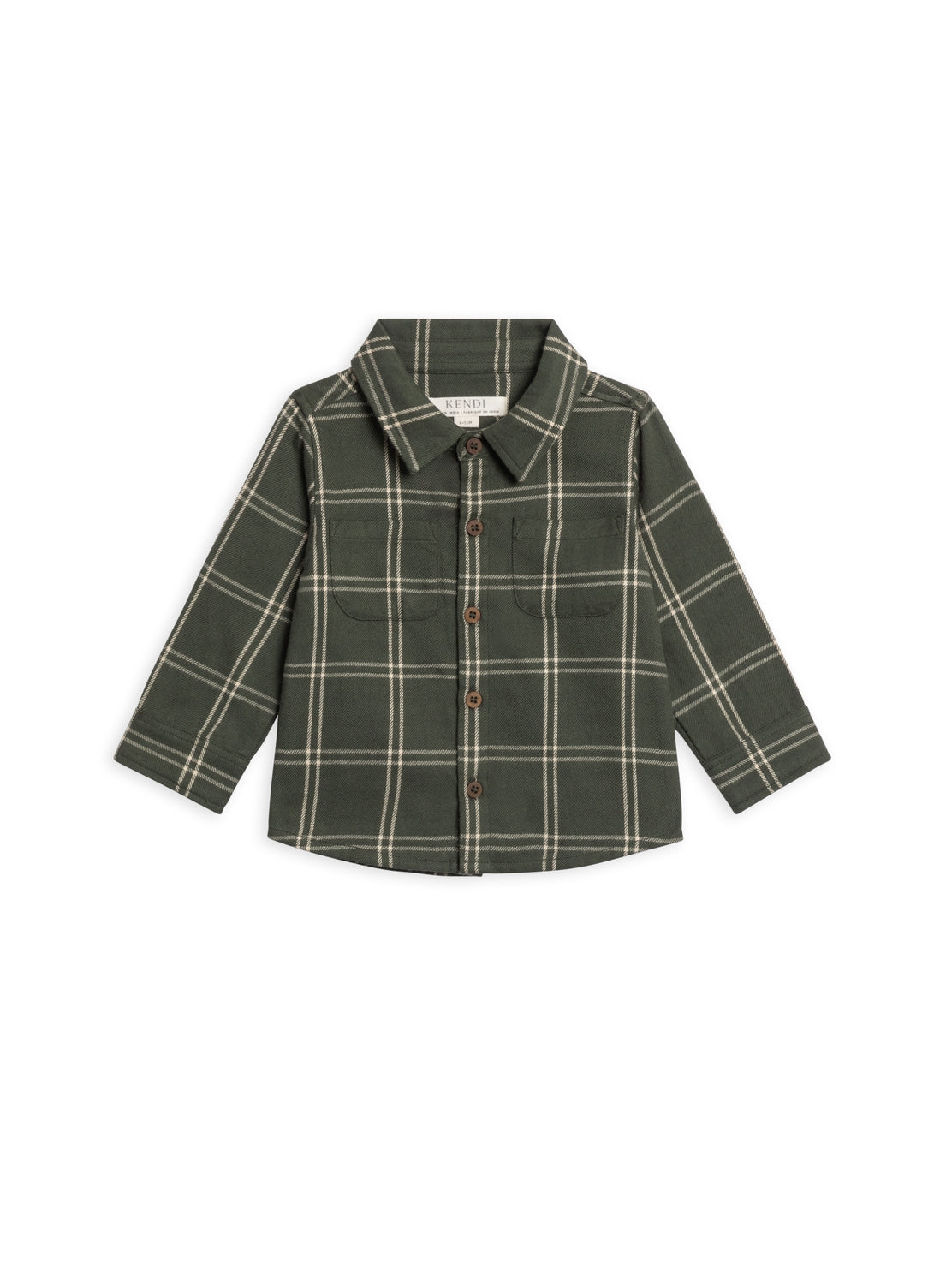 Berg Flannel Long Sleeve Collared Button Down Shirt