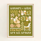 Wonders + Wilds, in the Forest Art Print