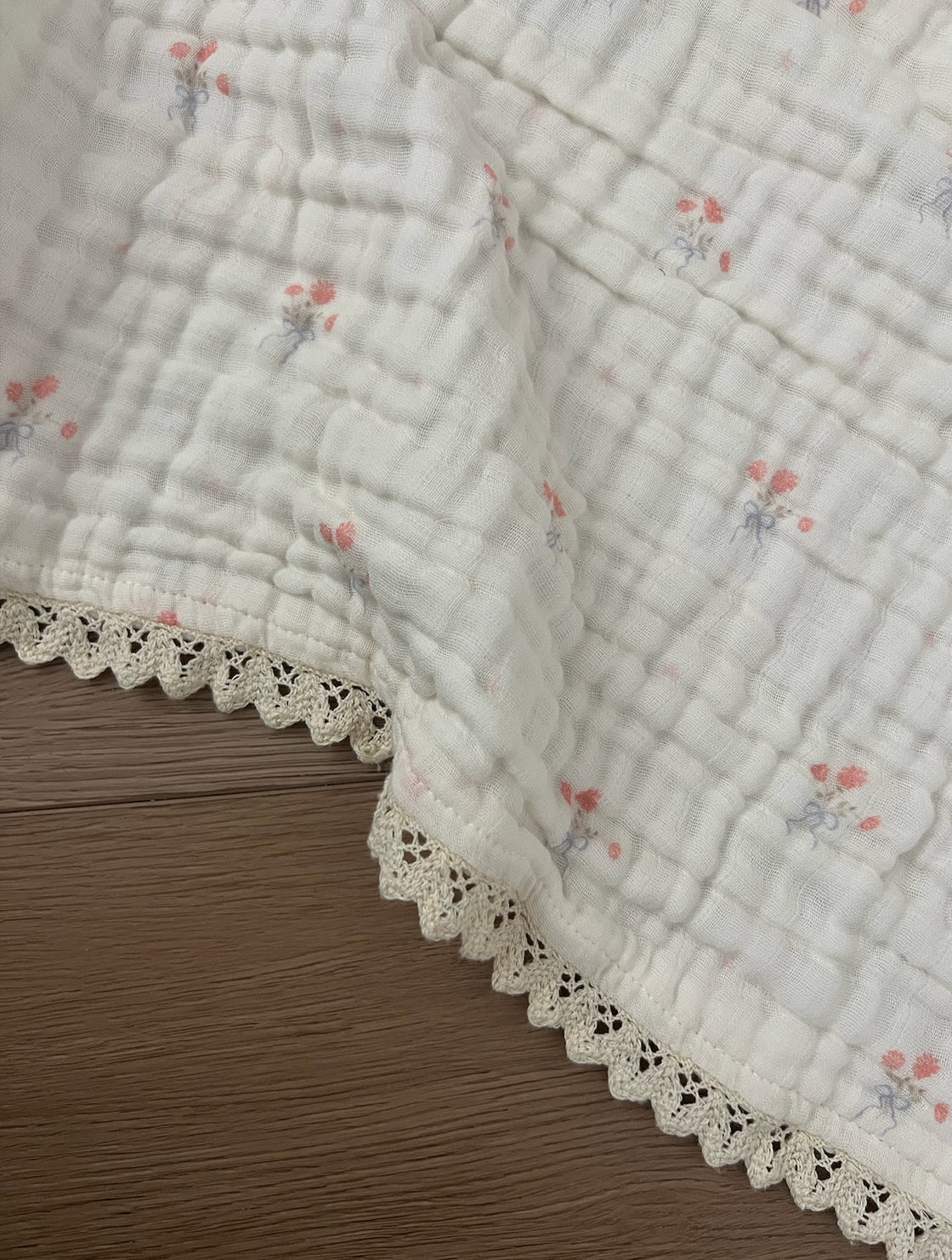 6 Layer Gauze Blanket - Bowquet