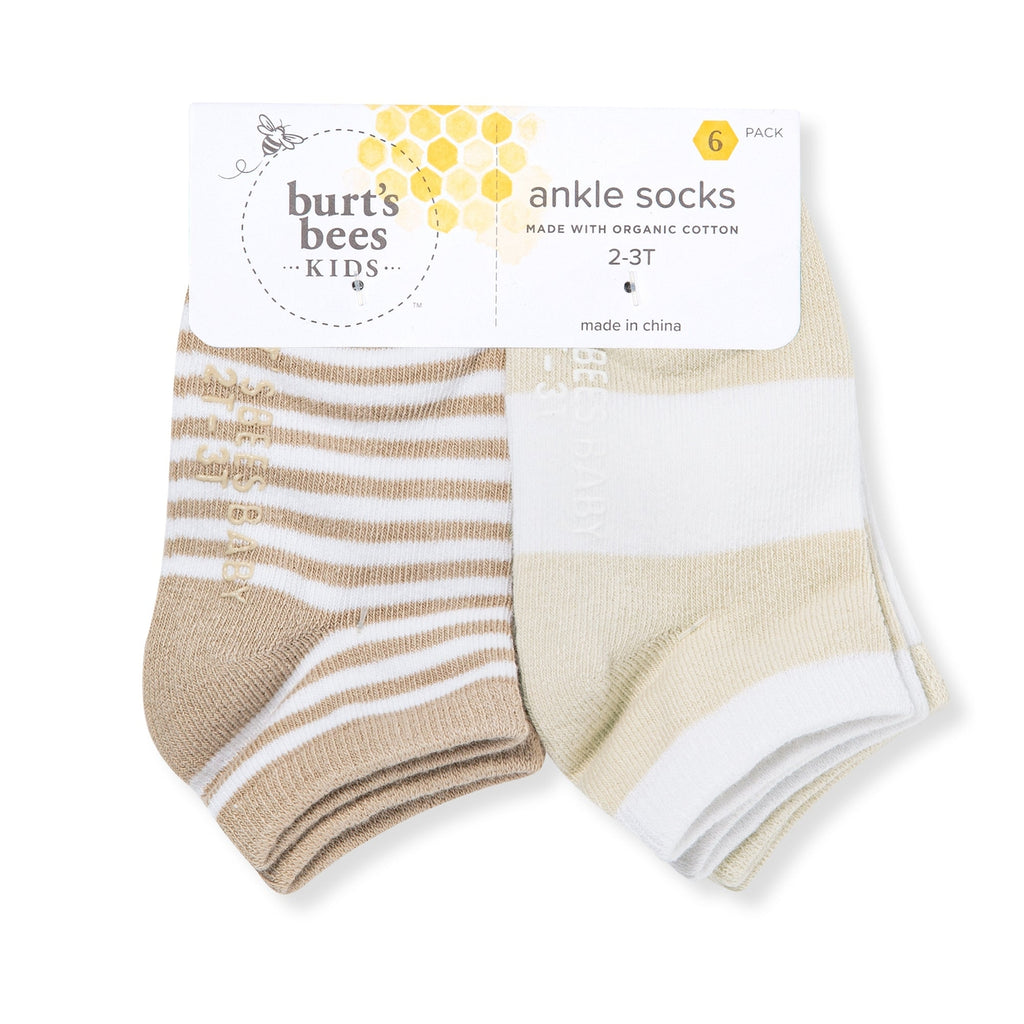 Organic Cotton Baby Ankle Socks
