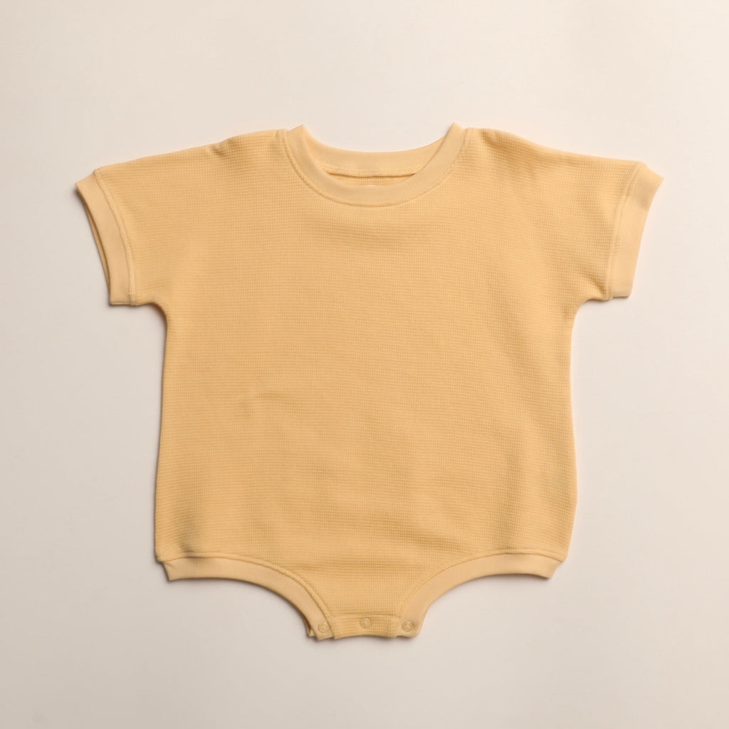 Ezra Romper in Yellow