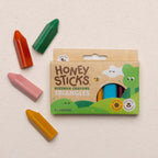 Beeswax Crayons - Triangles (8pk)