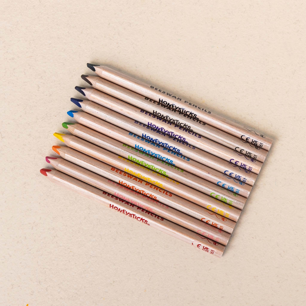 Magic 3-in-1 Beeswax Pencils - Jumbo Triangles (10pk)