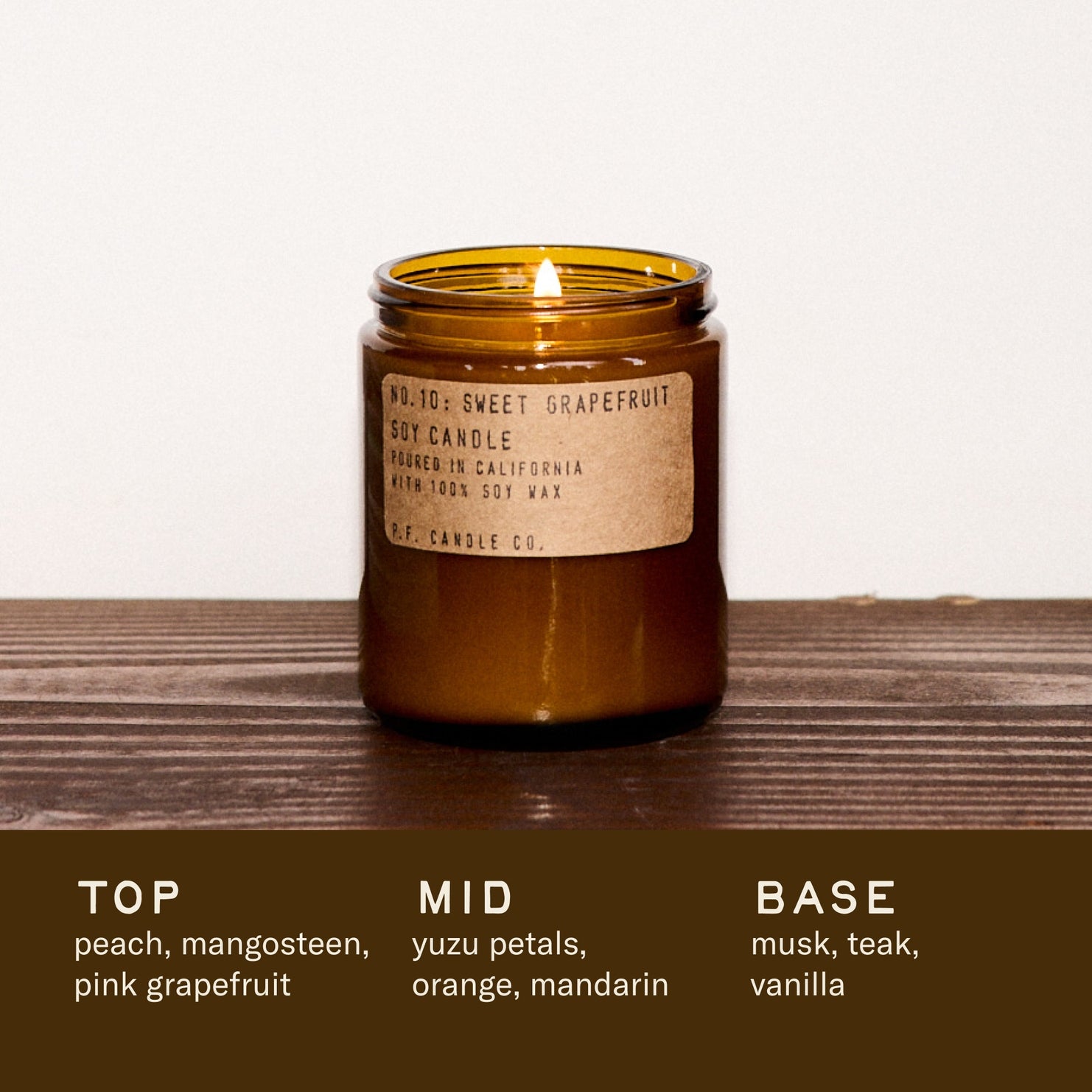 Sweet Grapefruit - 7.2 oz Soy Candle