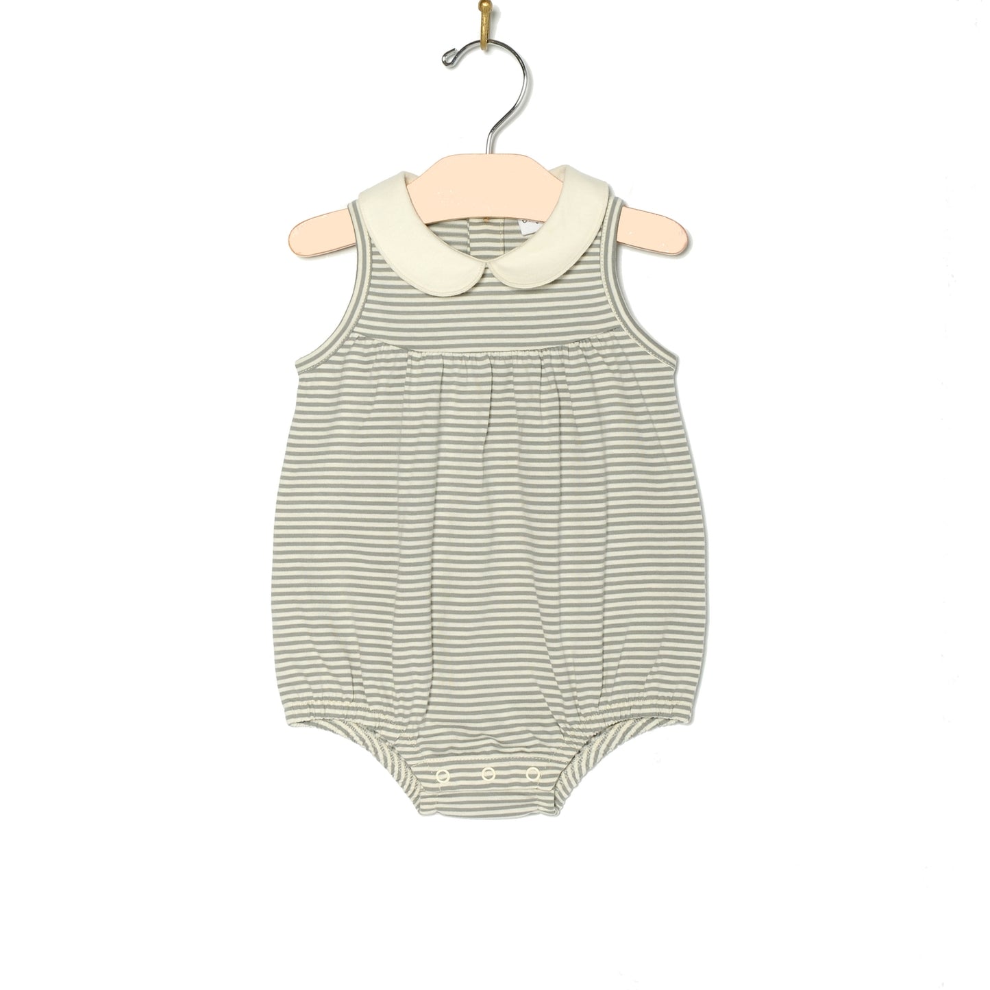 Round Collar Romper