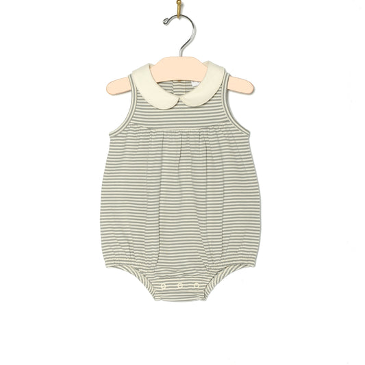 Round Collar Romper