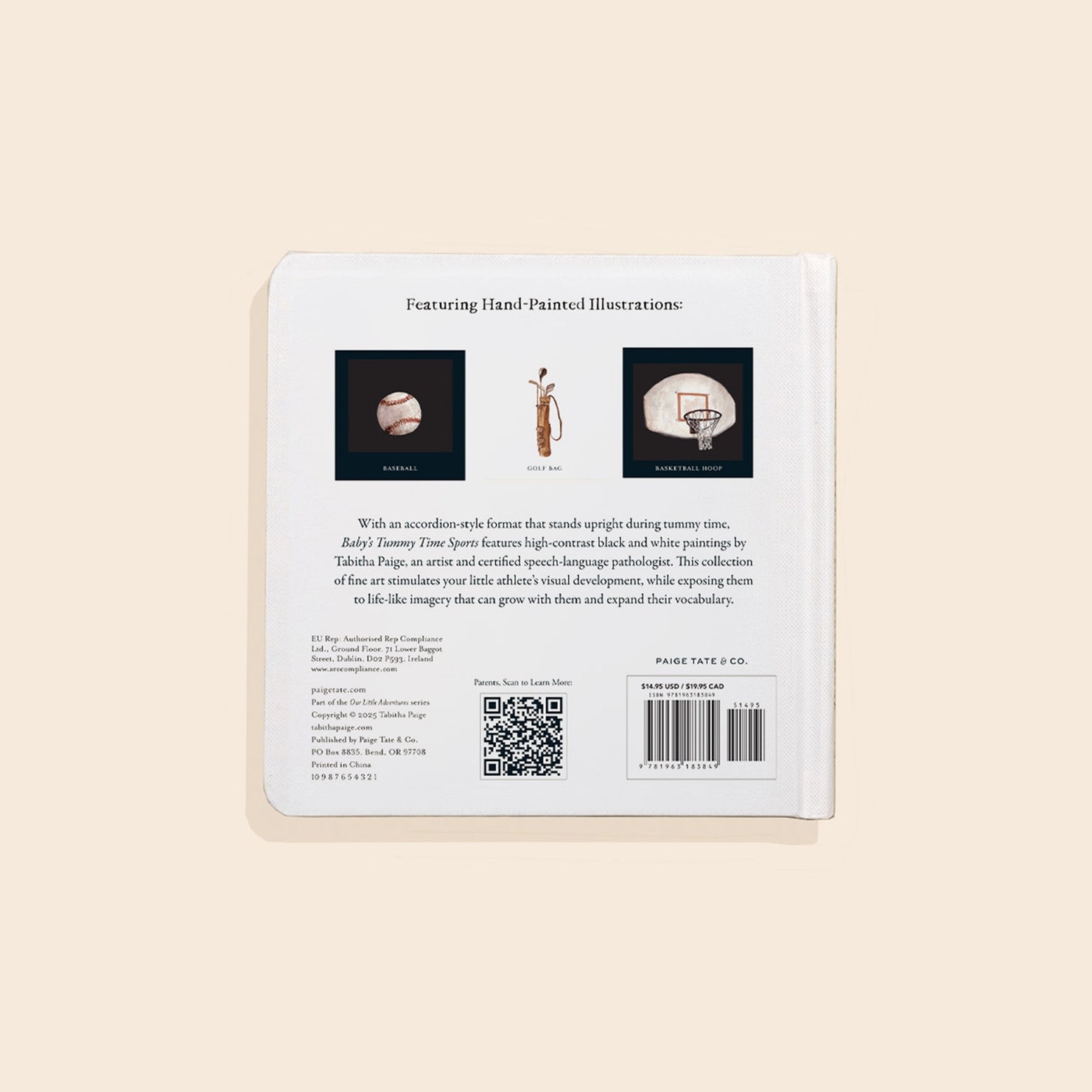 Baby's Tummy Time Sports by Tabitha Page