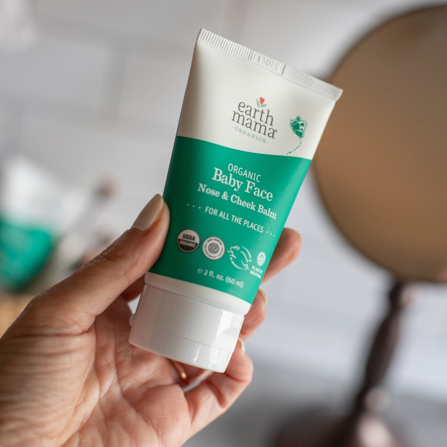 Earth Mama Organic Baby Face Nose and Cheek Balm