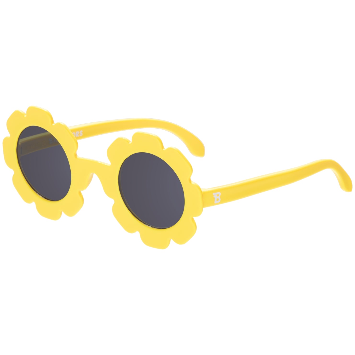 Baby and Kids Neon Yellow Flower Sunglasses