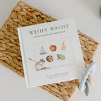Wishy Washy: A Board Book of First Words and Colors by Tabitha Paige