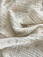 6 Layer Gauze Blanket - Bowquet